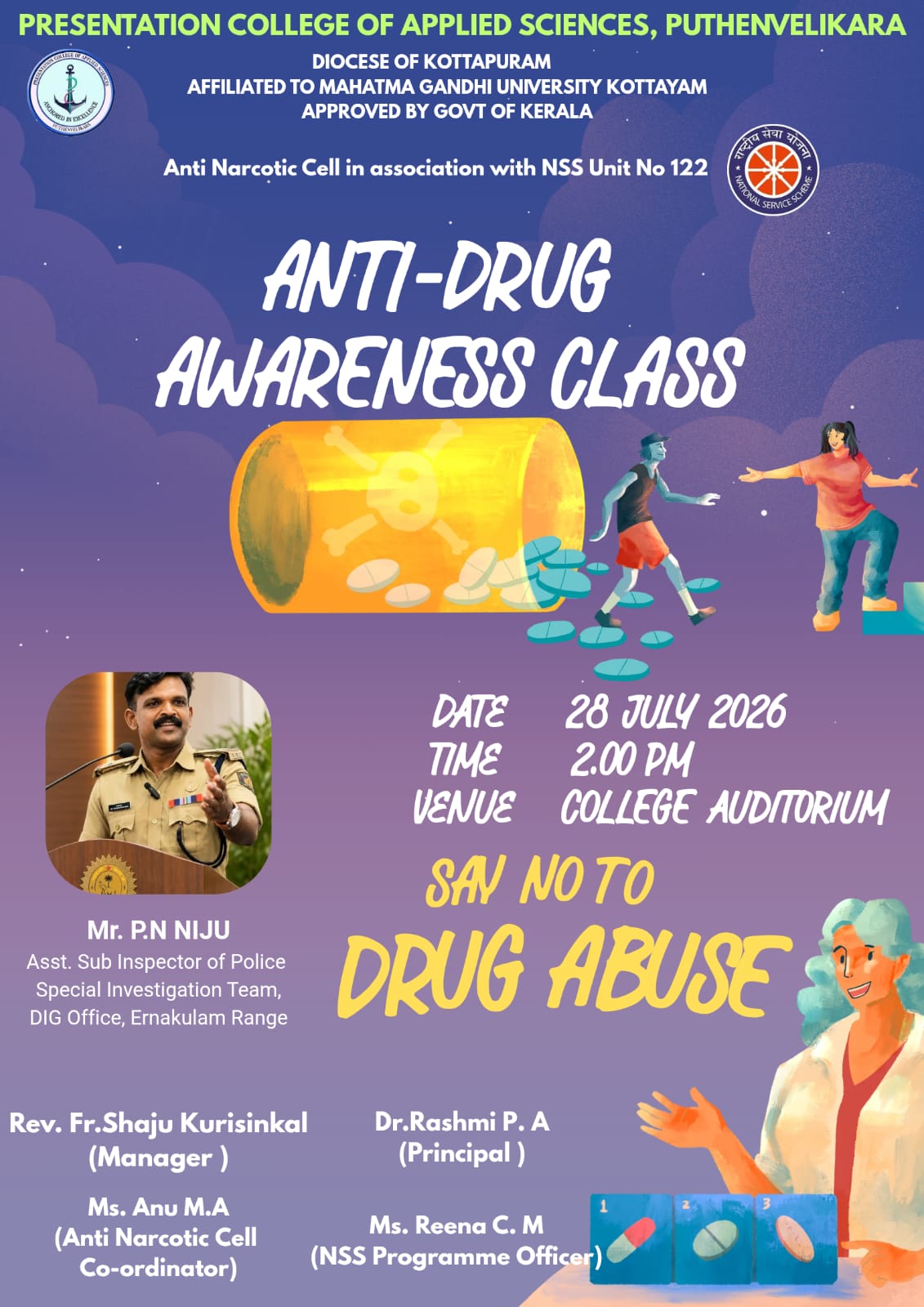 ANTI-DRUG AWARENESS CLASS
