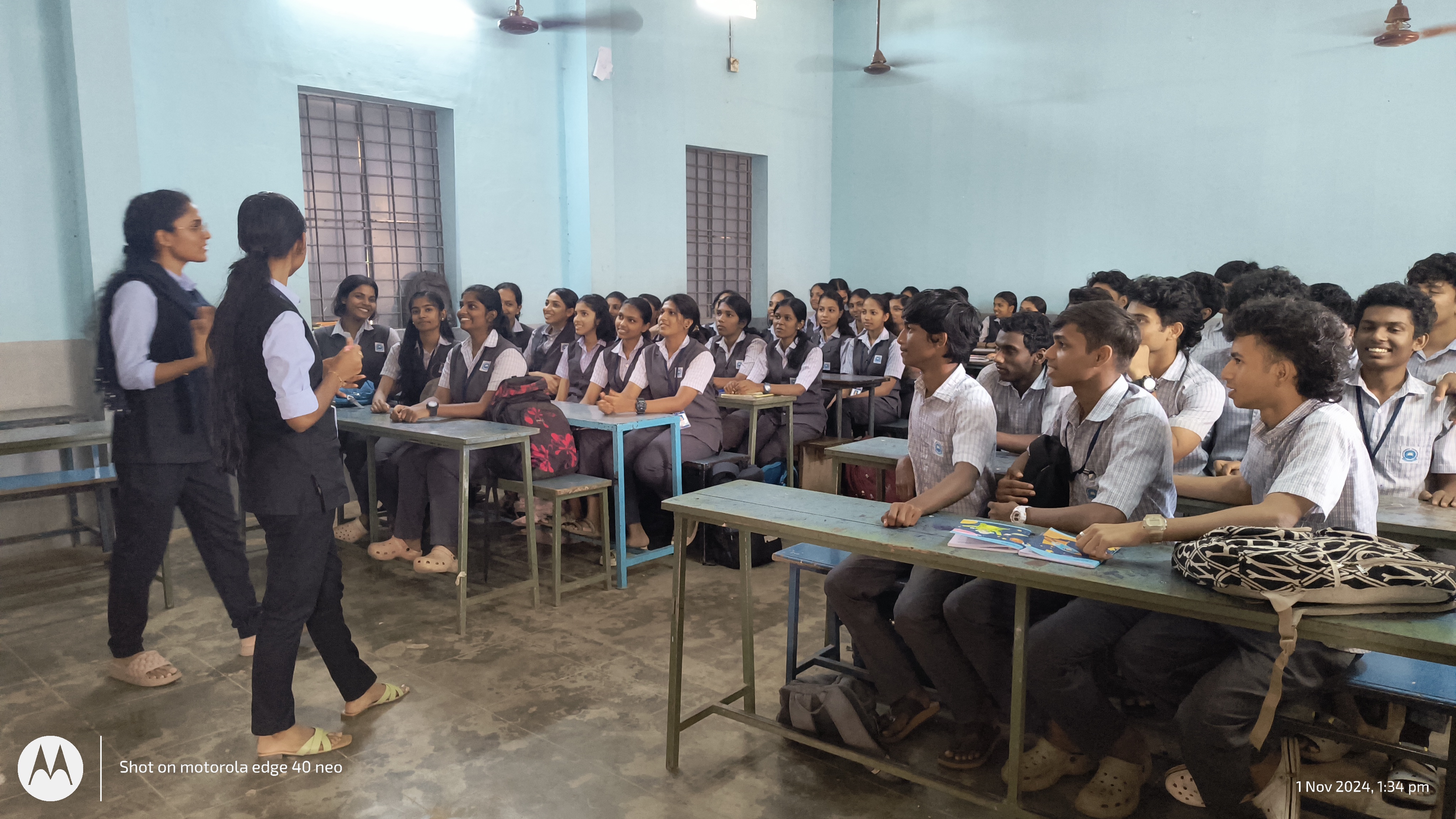 BioTechnology department conducted outreach programs in various schools