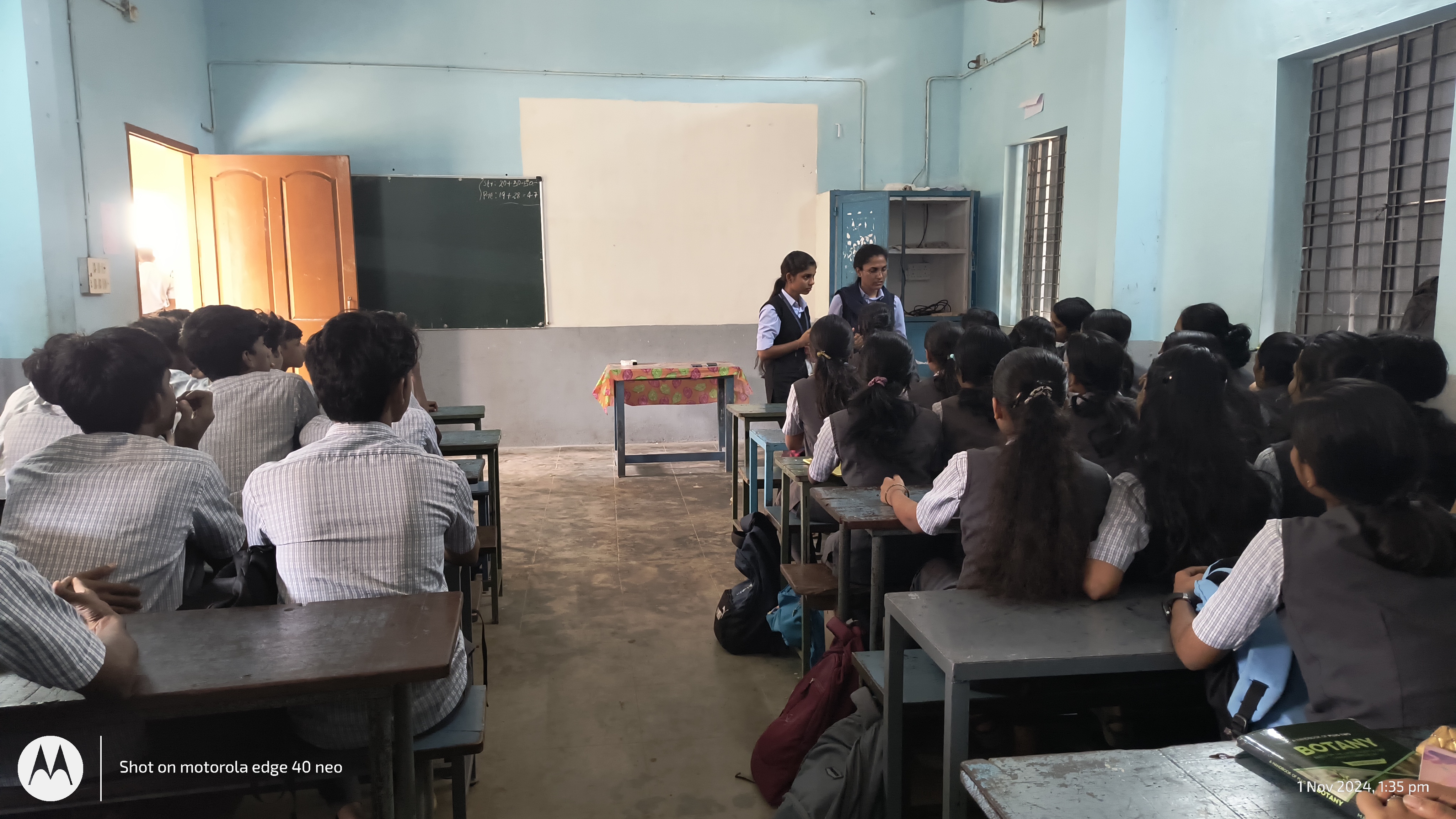 BioTechnology department conducted outreach programs in various schools